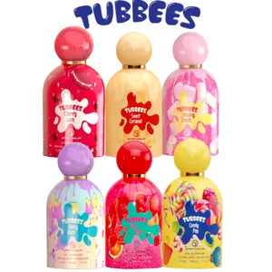 Tubbees Eau De Parfum for Kids and Women  NEW SET OF 6 PERFUMES 50Ml 1.7Oz (SET 2)  by Grandeur