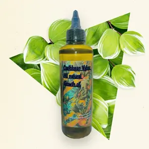 Caribbean vybez all natural hair growth oil Haircare Nourishing all natural growth oil natural hair Avocado Peppermint Rosemary Moisturize