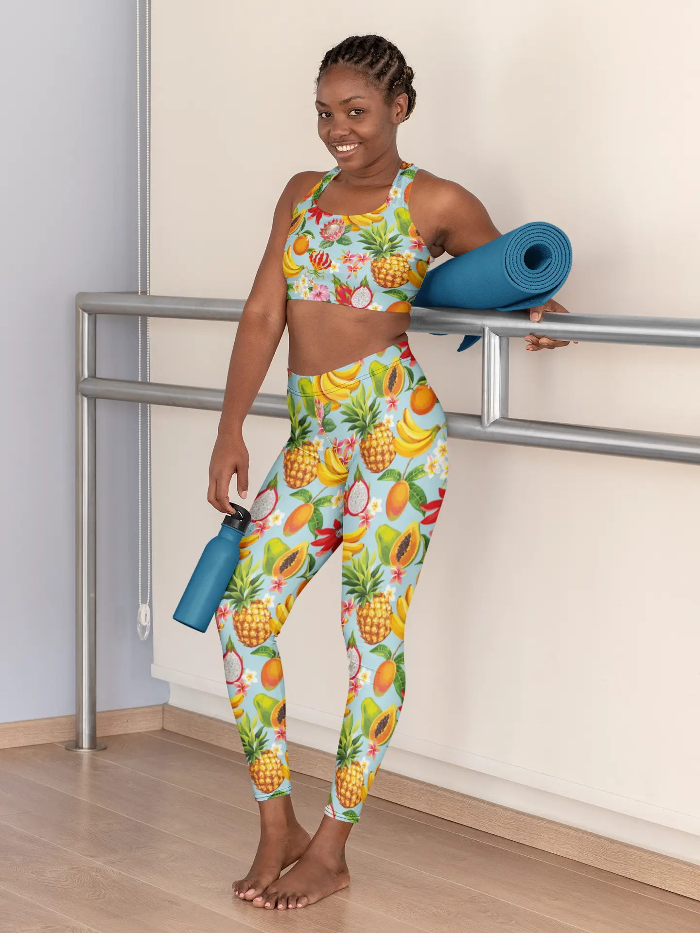 Paradise Fruits Leggings - TikTok Shop