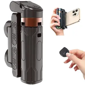2025 Portable Selfie Stick & Tripod with Remote, 360° Rotatable Camera Stabilizer, Flexible Cellphone Mount for iPhone Android, Mini Pocket Mobile Smartphone Accessories, Tripod Standing Photo Stand