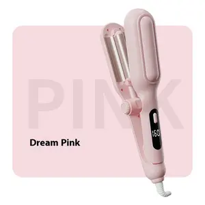 Zemya Beach Waves Curling Wand Ionic Deep Waver Hair Curler Tool with Ceramic Barrel for Tangle-Free Waves on All Hair Types Easy Clamp Instant Wave No Exposed Barrel No Burns Comfortable Handle Smooth Grip  #Summervibes