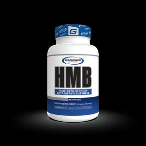 Gaspari Nutrition HMB Pure Beta-Hydroxy Beta-Methylbutyrate - 1000mg per Serving - Muscle Recovery & Performance Enhancer for Lean Muscle Growth