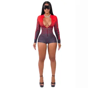 Autumn and winter clothing Sexy Women Long Sleeve Jumpsuits