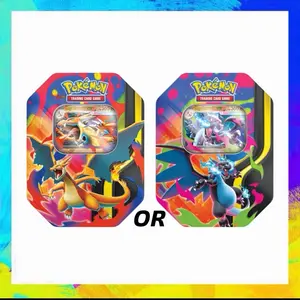[Rip or Sealed] Pokemon TCG: Mega Charizard X or Y Tin