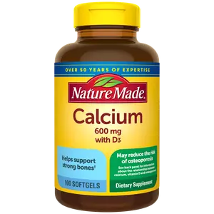 Calcium 600 mg with Vitamin D3 Softgels Calcium 600 mg with Vitamin D3 Softgels