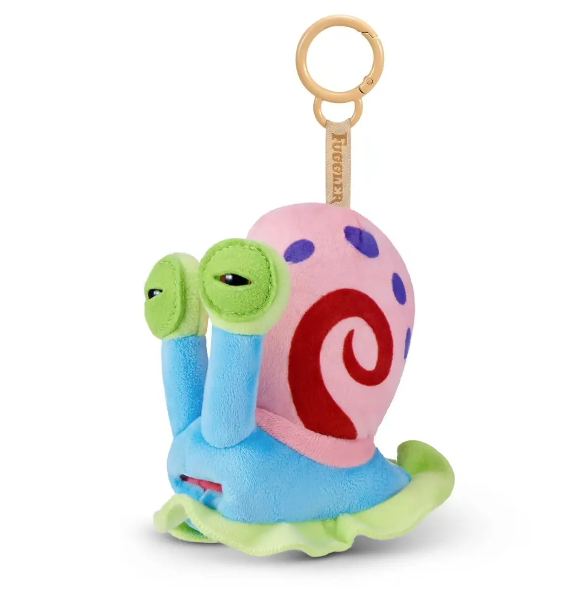 ZURU Fugglers Spongebob 5" Plush Keychain (Gary the Snail)