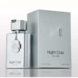 Night Club Silver EDP Perfume By Fragrance World 3.4oz / 100ml Eau De Parfum