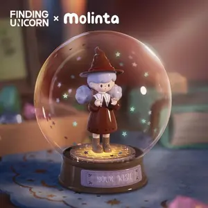 [FINDING UNICORN] Molinta Chasing Light Series Blind Box Cute Figures Desktop Ornament Collectible Toys Birthday Gifts H9XBUABDSD