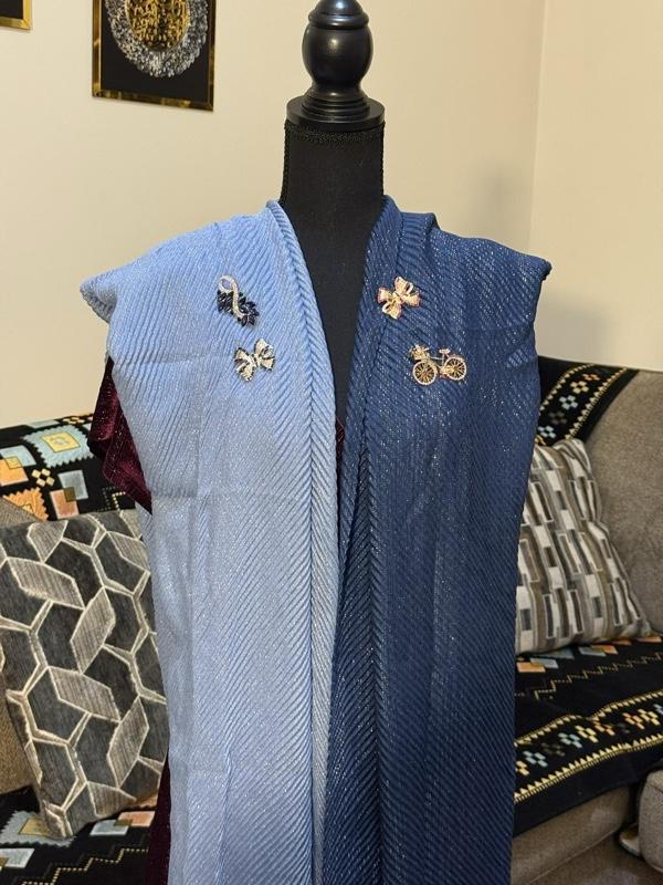 Soft Viscose cotton pleated hijab