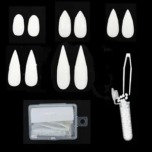 5 Pairs Of Sets Fang Canine Tooth Resin False Teeth Vampires Zombies Cosplay Props Halloween