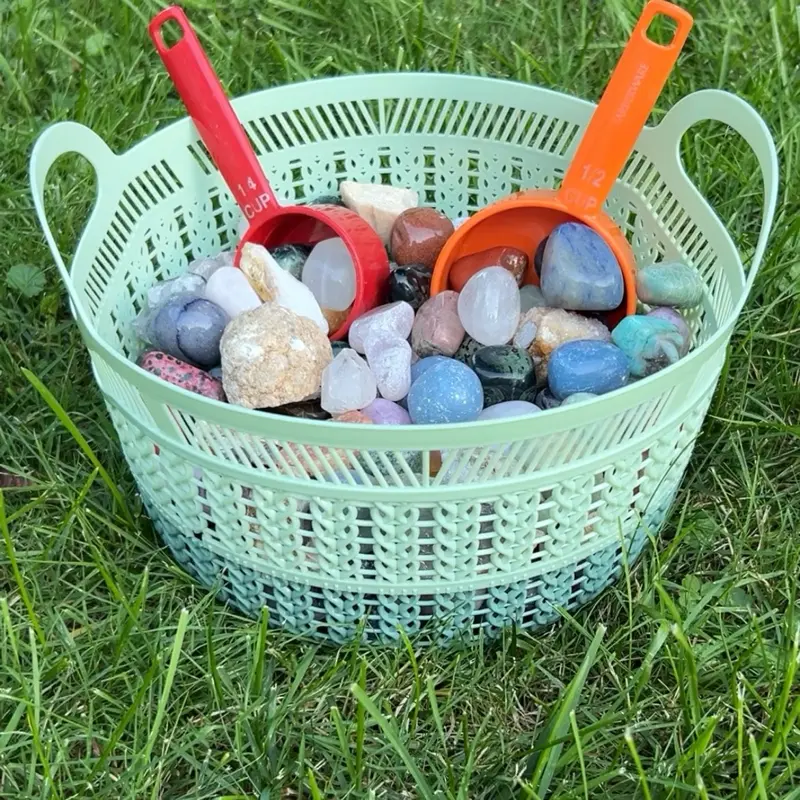 Mystery Crystal & Rock Scoop | Random Mixed Crystals, Tumbled Stones, Raw Stones & Mineral Surprise