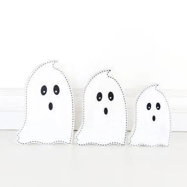 Ghost wood cutouts