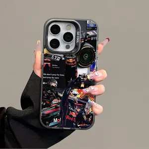IPhone 17 Promax Verstappen Phone Case Anti Drop Protective Case Suitable for Iphone 16 ProMax 15 14 13 12 11 SAMSUNG S25 24 23 22 Plus Acrylic Case