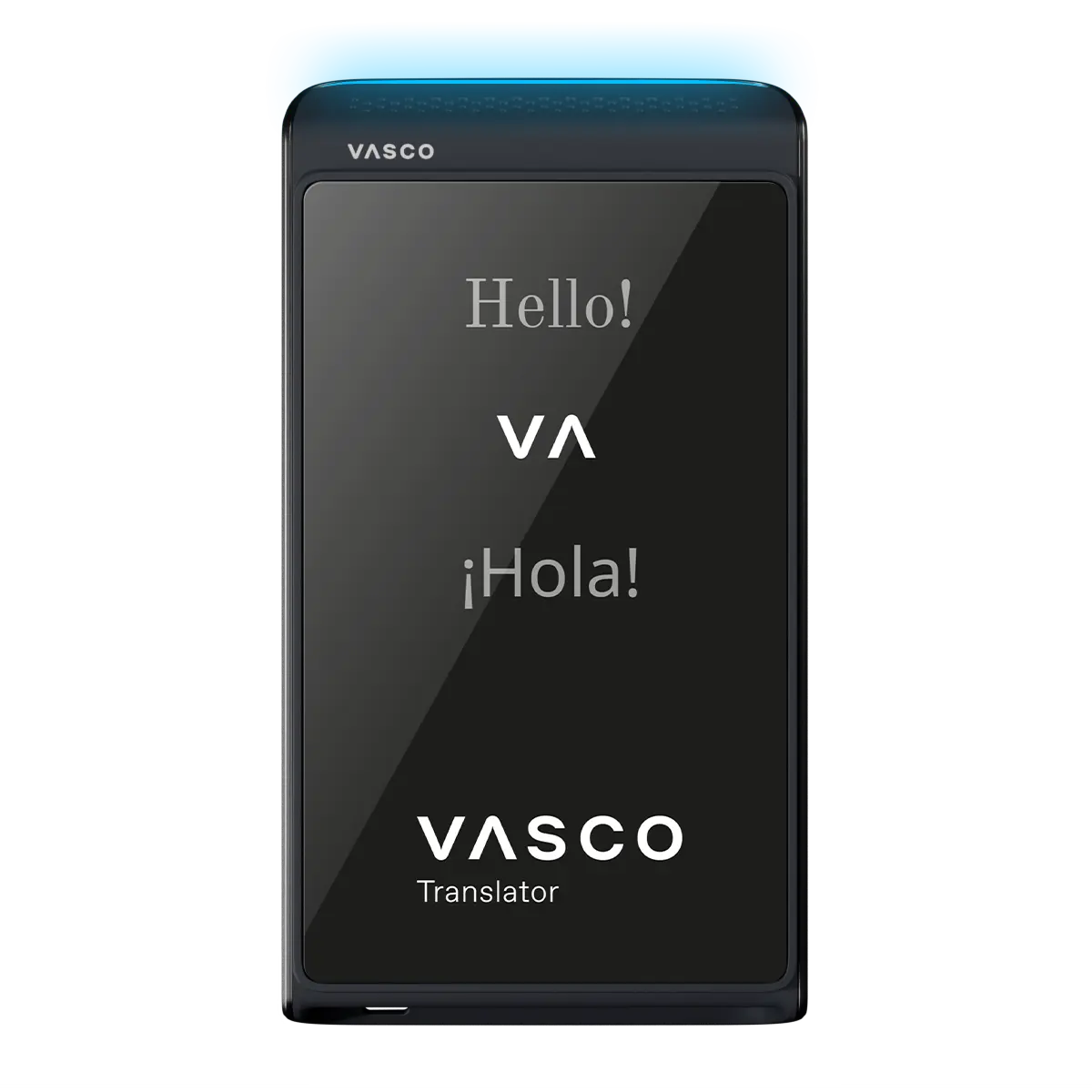 Vasco Translator Q1 | AI Language Translator Device | Free Lifetime Internet in Nearly 200 Countries | 113 Languages | Automatic Mode | Voice Cloning | Call Translator