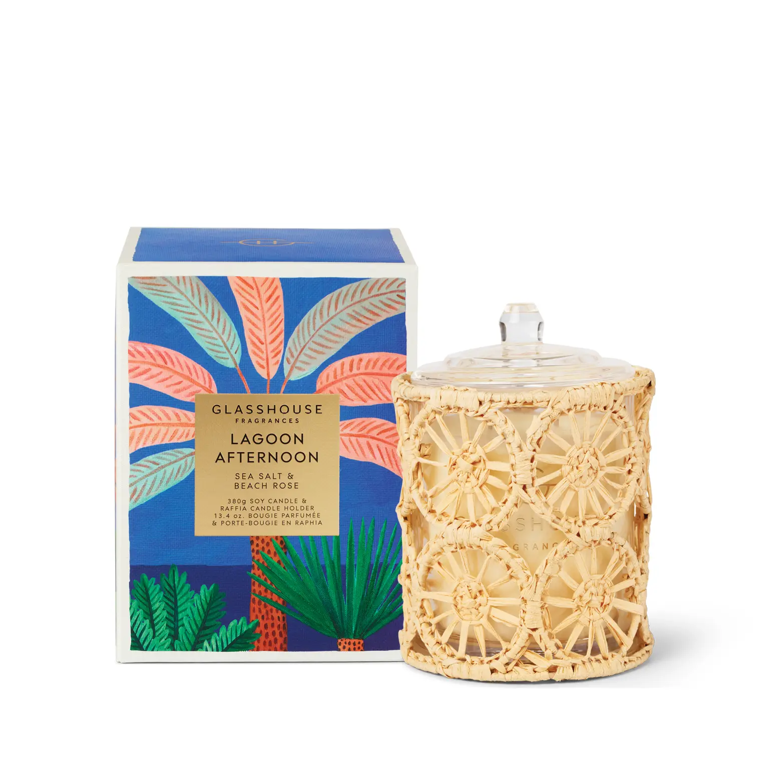 GLASSHOUSE FRAGRANCES | Lagoon Afternoon Candle Limited Edition