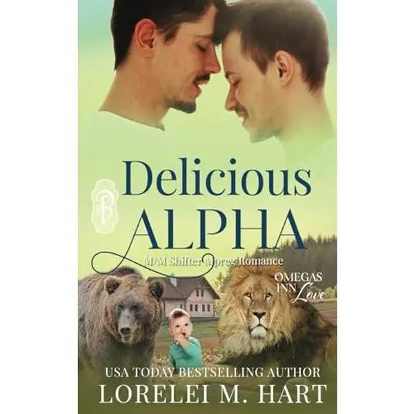 Used Delicious Alpha: English M/M Shifter Mpreg Romance (Omegas Inn Love Series) by Lorelei M. Hart (Paperback, Softcover), Lovers Of Romance, Shifter Omegas Inn Love