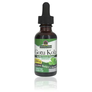 Nature's Answer Gotu Kola Herb Alcohol Free, 1-Fluid Ounce | Dietary Supplement | Supports Immune System | Made in The USA | Gluten-Free | Single Count