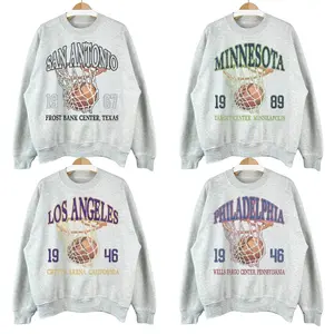 Vintage All Teams Basketball Retro 90s Graphic Ash Grey Shirt, Hometown Basketball Shirt, Basketball Vintage Teams Shirt, Vintage Graphic Tees, Vintage Sweatshirt