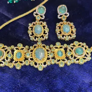 Beautiful premium choker set with earings