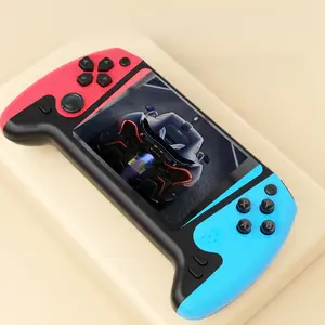 New Q21 Handheld Game Console, Retro Large Screen Design, Smooth Joystick Button Operation, Perfect for Nostalgic Gamers, Family, Friends, Gaming Handheld