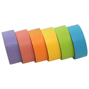 Zink Colorful Washi Tape Set with Full Rainbow of Pastel