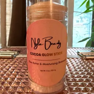 Nyla Beauty Cocoa Glow Stick with Shea Butter & Moisturizing Botanicals 4 oz