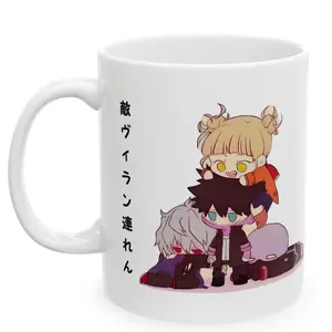 League of Villains Toga Dabi Twice Shigaraki MHA Kawaii Cute Anime Manga Fan Mug