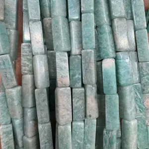4x13mm Approximately 29pcs Natural Crystal Rectangular Loose Beads - Elegant and Exquisite DIY Jewelry Making, Suitable for Bracelets, Necklaces, Earrings, Anklets, Pendants, Clothing Accessories, Gift Beading, Holiday Gifts - 15inch