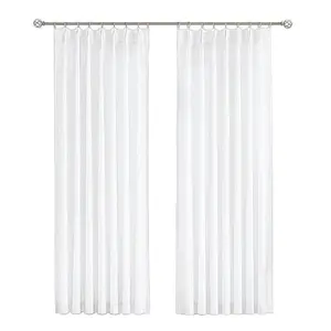 Sheer Vertical Blinds Dreamy White Curtain Light Filtering Privacy Internet Celebrity Style