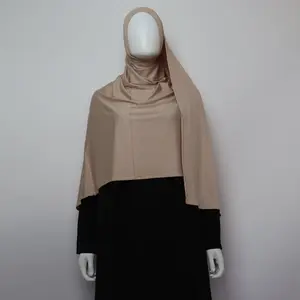 Premium Maxi Jersey Hijab - Beige