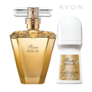 Rare Gold Eau de Parfum 1.7 fl. oz and Roll-On Antiperspirant Deodorant SET