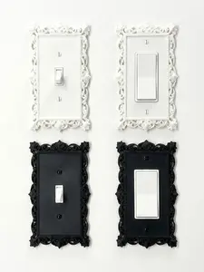 Victorian #6 Ornate Light Switch Cover Plate | Decorative Wall Plate | Vintage Style Toggle, Outlet & Rocker Switch Cover