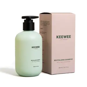 KeeWee Revitalizing Shampoo for Thinning Hair, Hair Shedding Control & Scalp Health Clinically-Tested with Niacinamide, Biotin, EGCG (Green Tea), Hidden Violet, Ginkgo, Vegan Formula