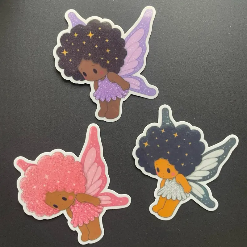 Stardust Fairy Trio Sticker Set • Set of 3 Collector Stickers