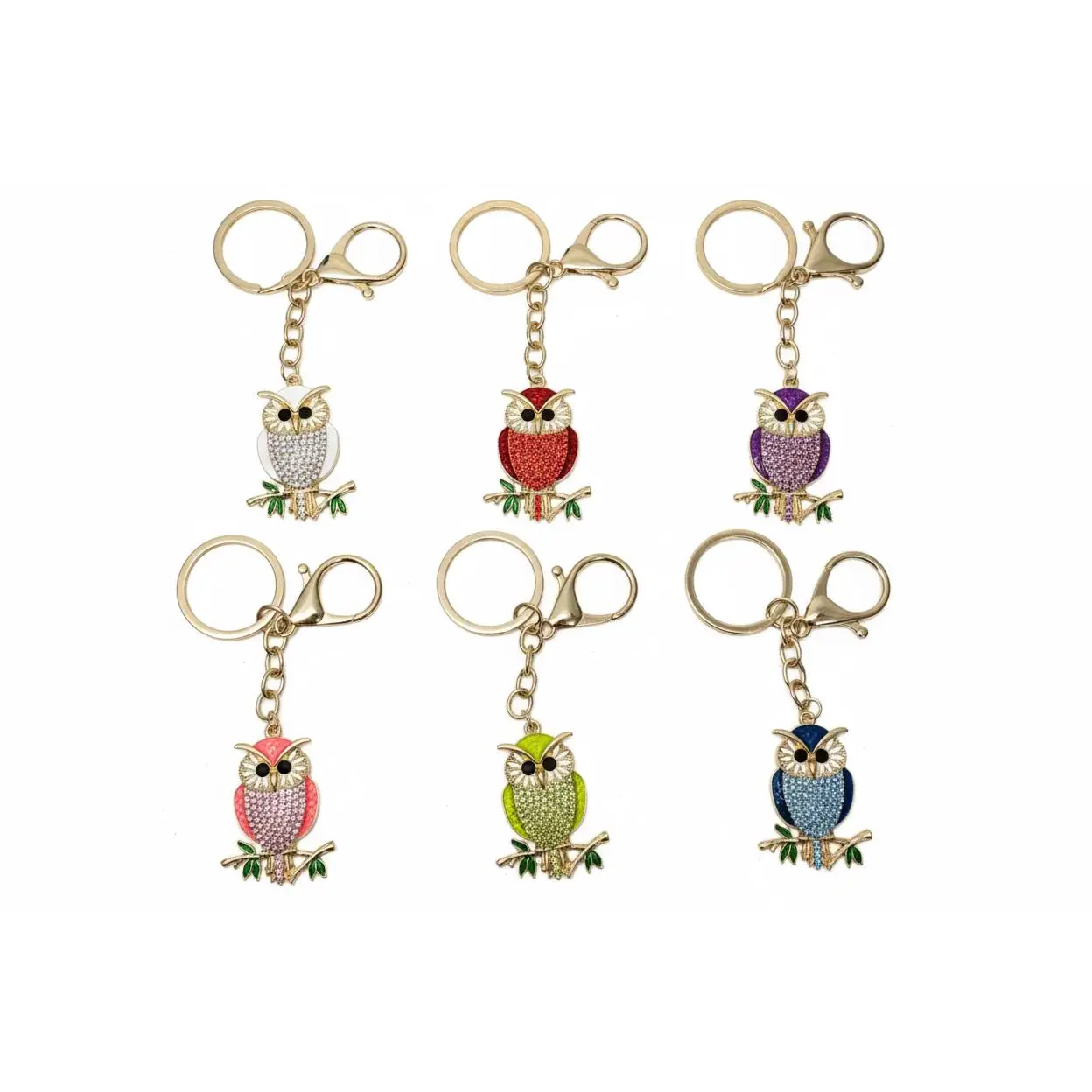 Owl Boho Bag Charm Keychain