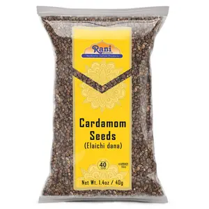 Rani Cardamom (Elachi) Decorticated Seeds Indian Spice 1.4oz (40g) ~ All Natural | Vegan | Gluten Friendly | NON-GMO | Kosher