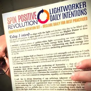 Spin Positive Revolution Laminated Intention Set