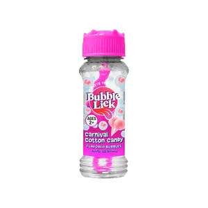 BubbleLick Cotton Candy Flavored Bubbles Sweet Fruit BubbleLick Cotton Candy Flavored Bubbles Sweet Fruit