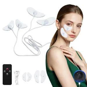 Facial Massager for Women,Rechargeable Electric Shock Massage Patch Masturbator,Stimulator,Transcutaneous Electrical,EMS Face Muscle Stimulator with 8 Modes