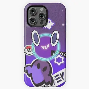 Rotom Case Ghost Type A Pokemon Phone Case for iPhone 17/16/15/14/13/12/11 Pro Max/Plus Ideal for gifting to your loved ones
