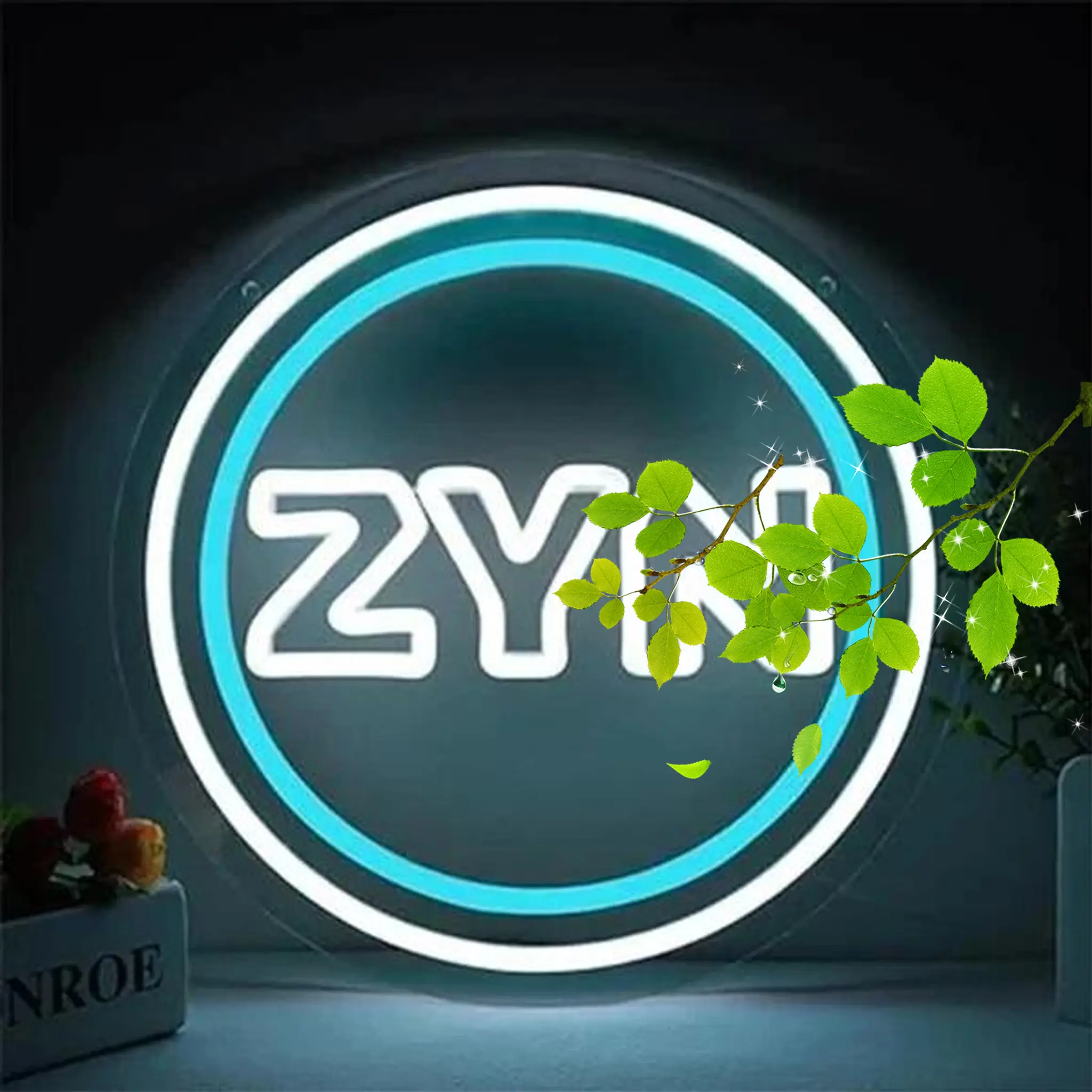 Z.Y.N Neon Signs for Wall Decor Neon Lights for Bedroom Led Business Signs Suitable for Man Cave Bar Pub Restaurant Christmas Gift Art Led Lit Led Decoration Lamp