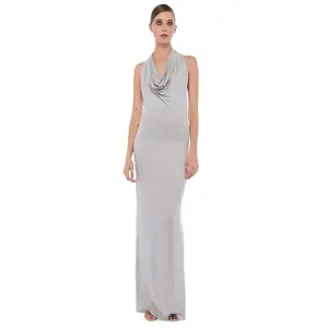 HALTER NEETA SIDE SLIT GOWN