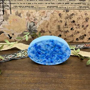 Blueberry Lemonade Goat Milk Soap for Naturally Cleansing and Moisturizing Body Care - Comfort