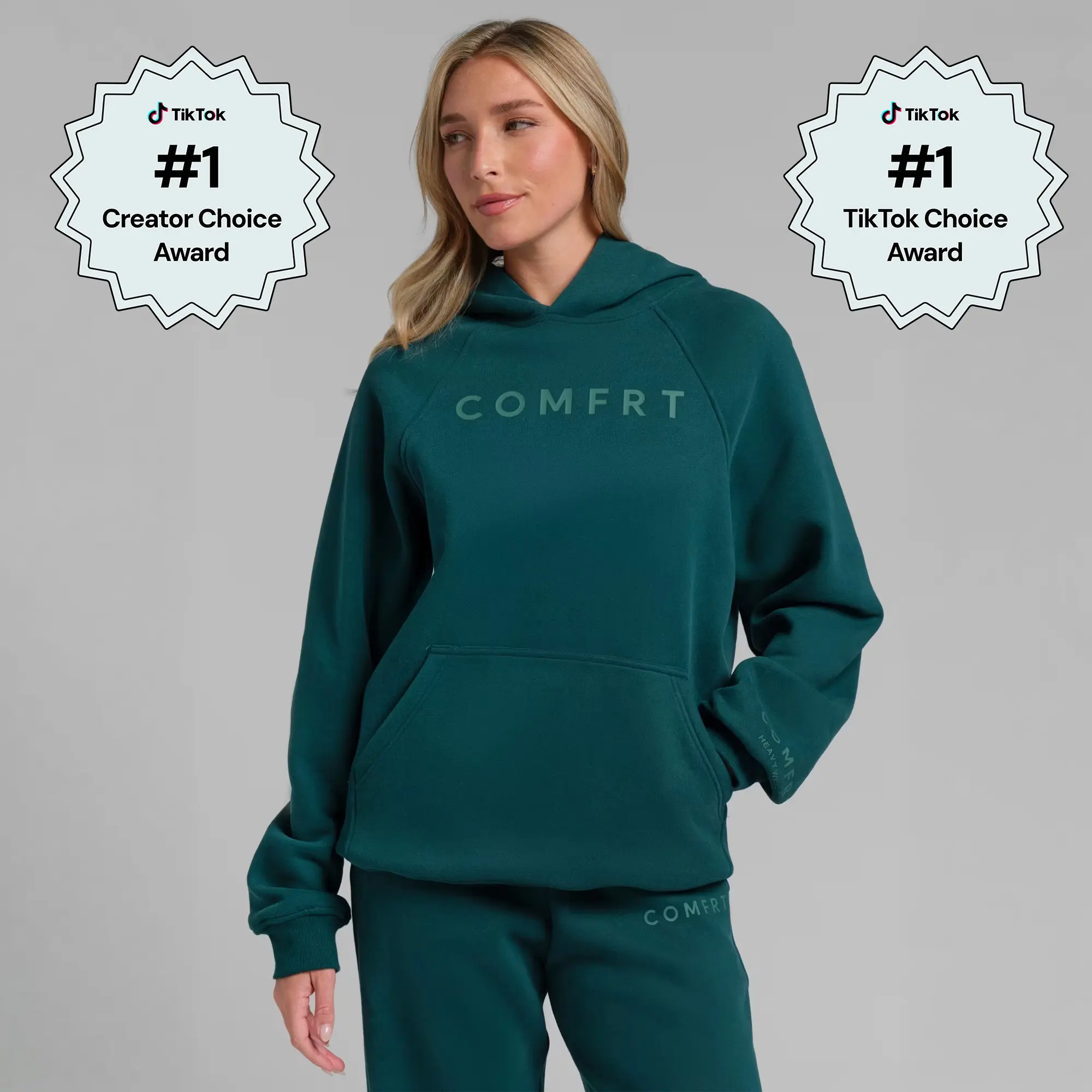 Comfrt | Tranquil Hoodie | Oversized Pullover Sweatshirt Heavyweight Fleece Fabric For Men & Women Comfrt | Tranquil Hoodie | Oversized Pullover Sweatshirt Heavyweight Fleece Fabric For Men & Women