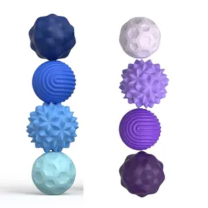 Magnetic Fidget Balls Toys, 8pcs Silicone Spiky Sensory Stress Relief Fidgeting, for Adults & Teens, Autism, Adhd, Anxiety, Desk Fidgets, Gift Ideas