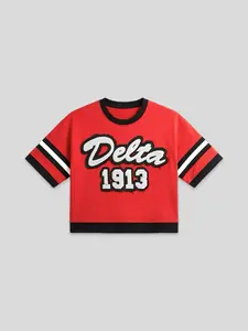 Delta Sigma Theta Red Short Sleeve Jersey