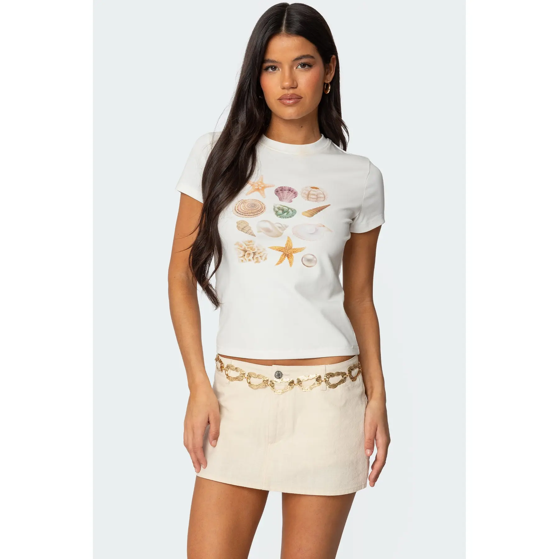 Seashells Graphic T Shirt