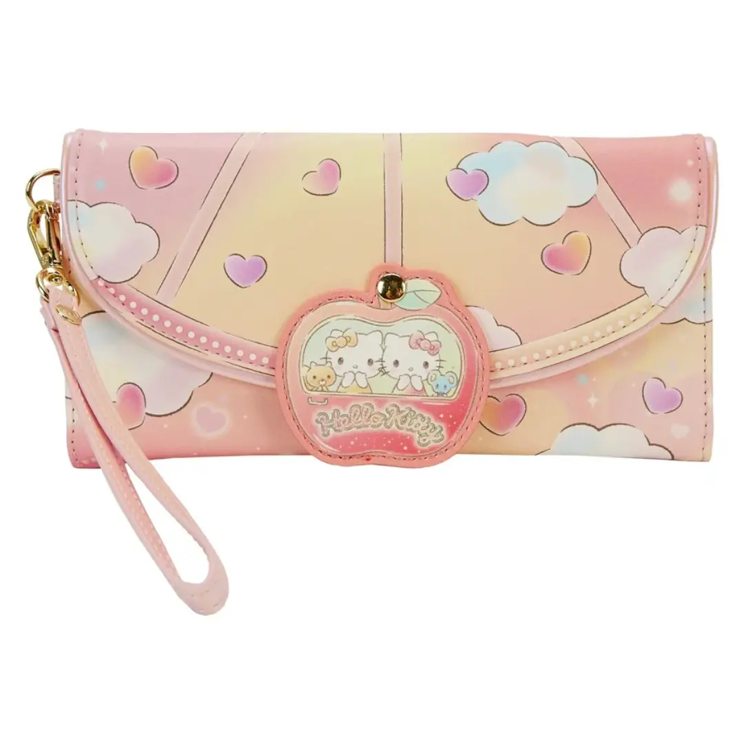 Hello Kitty Carnival Flap Wristlet Wallet