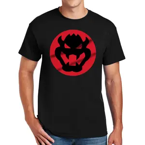 Bowser Designed Big Size Cotton Polyester DryBlend T-Shirt