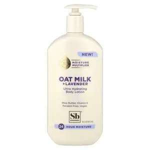 Soapbox Ultra-Hydrating Oat Milk + Lavender Body Lotion, 16 fl oz (473 ml)